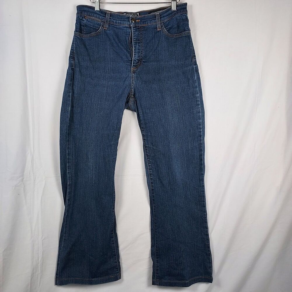 NYDJ Not Your Daughters Jeans 70040 Bootcut Denim Size 10 Made in USA